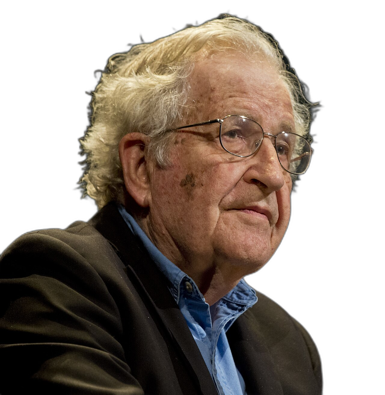 Noam Chomsky; dilin zihindeki içsel yapısını gösteren modern dilbilimin kurucusu.