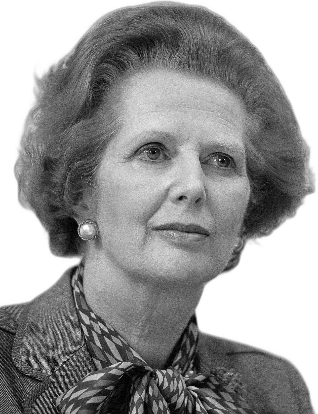 Thatcher. Vokal koçu eşliğinde sesi tam 60 Hz aşağı çekildi.