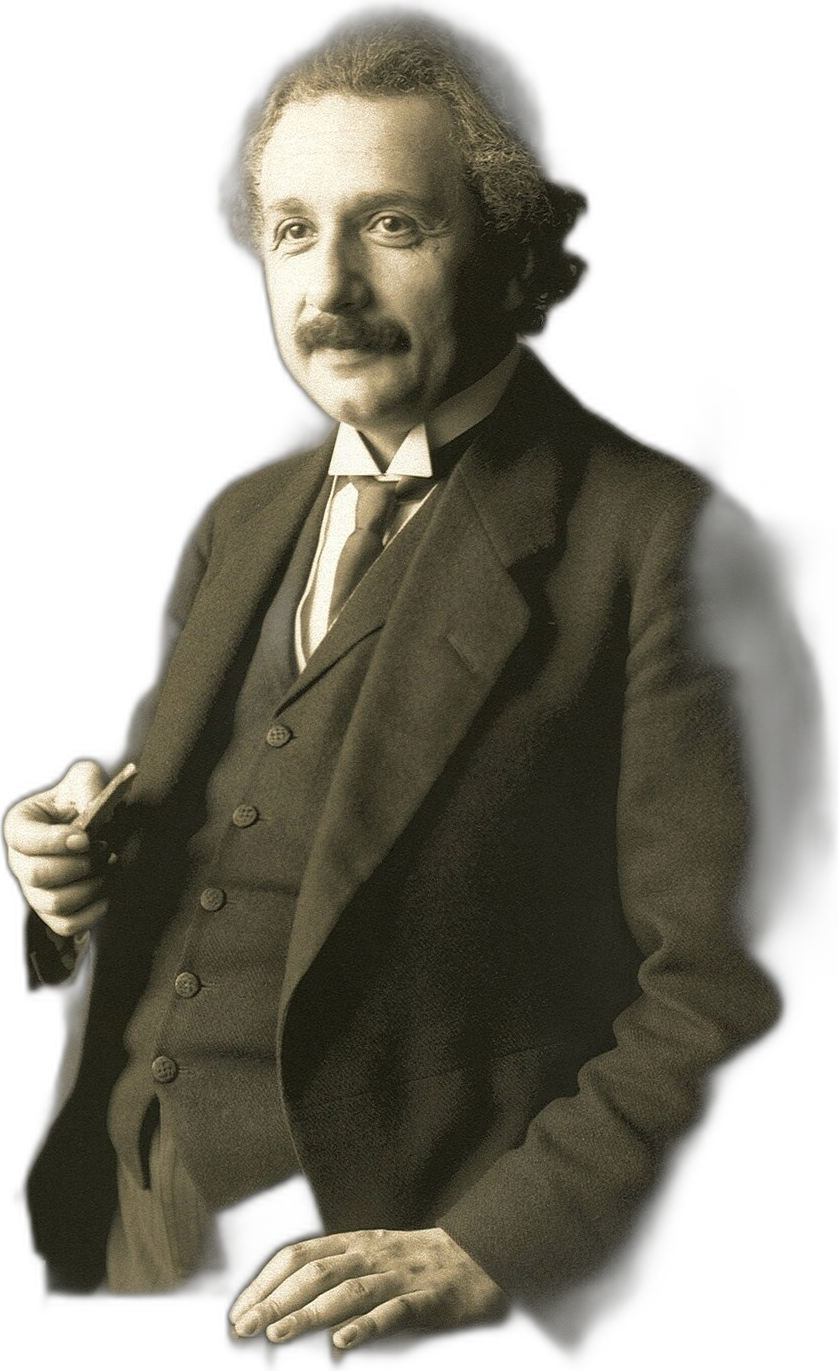 Einstein 1915'te üç mekansal boyuta zamanı ekledi ve uzayı esnek bir kumaş olarak tarif etti.