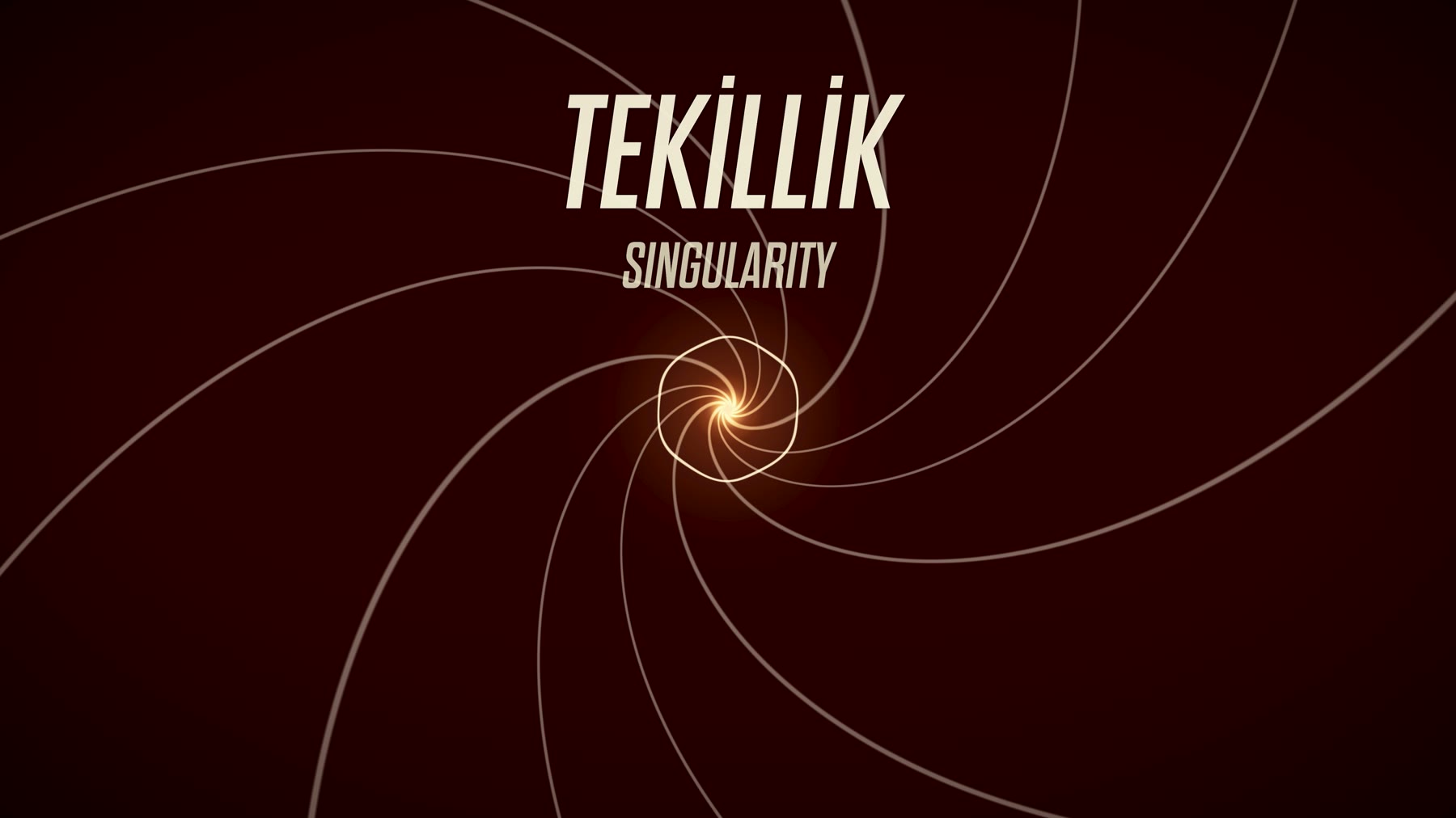 Tekillik: girdap daraldıkça hızlanıyor, bir noktada hızın sınırı kalmıyor.
